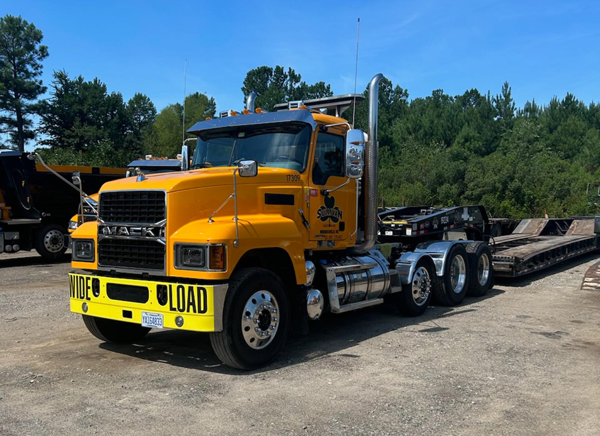 Lowboy Truck Banner